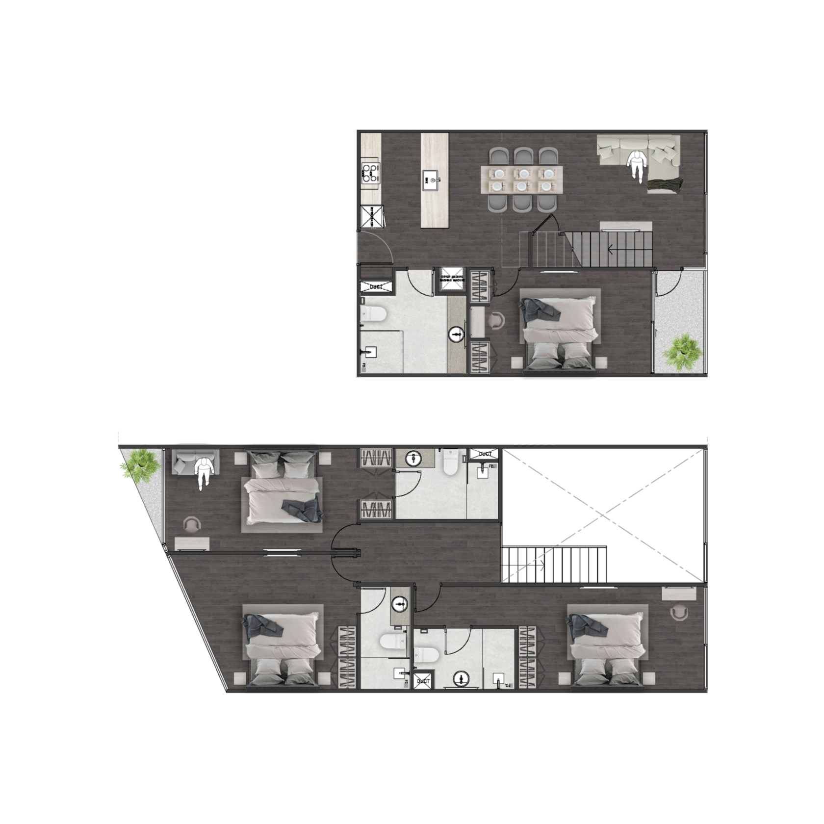 Unit 4712 — Penthouse · 152.4 m²