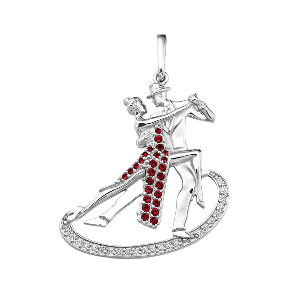 С гранатовыми фианитами