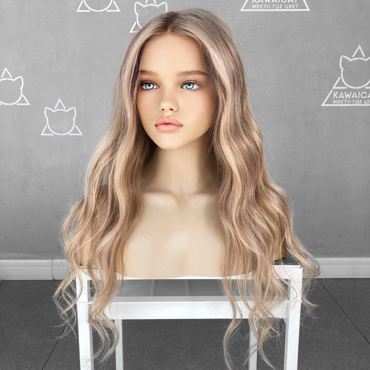 Натуральный парик полусистема европейские волосы на сетке N-S-150% ...