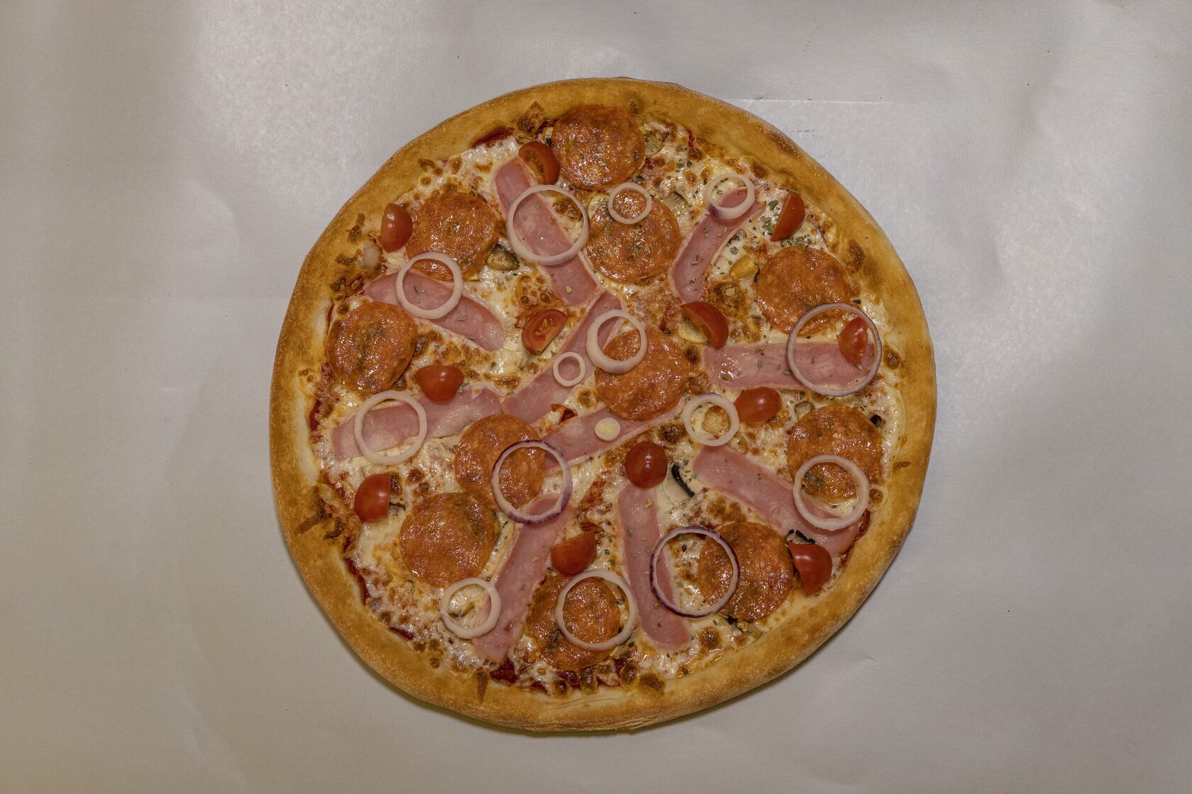 сколько калорий куске пиццы пепперони фото 100