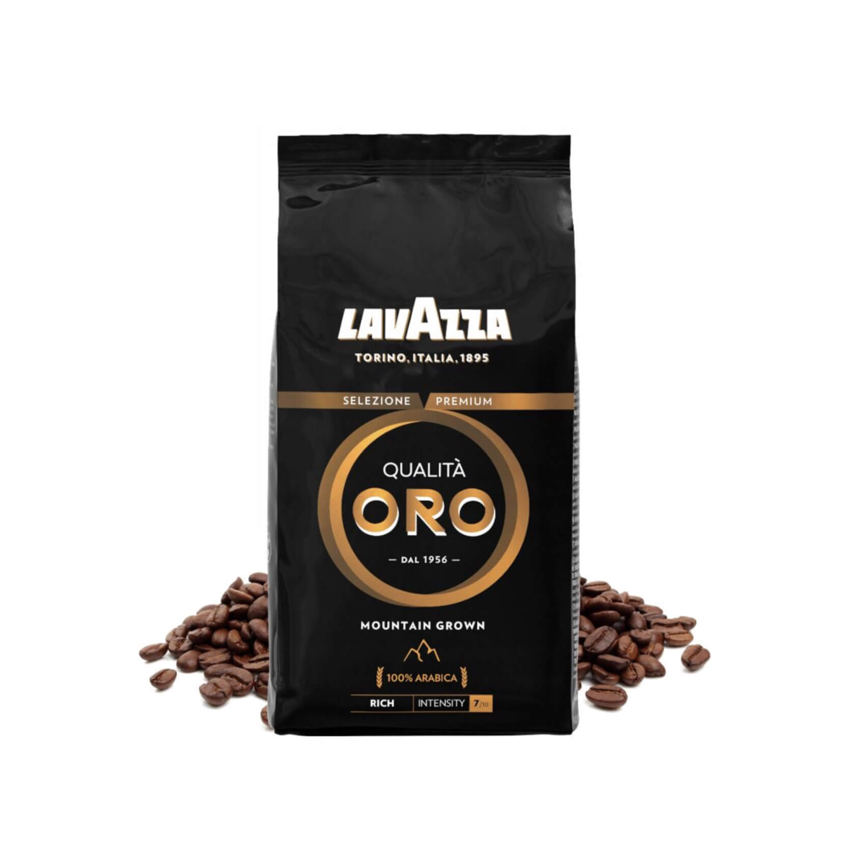 Кофе в зернах Lavazza qualita Oro Mountain grown, 1 кг насыщенность