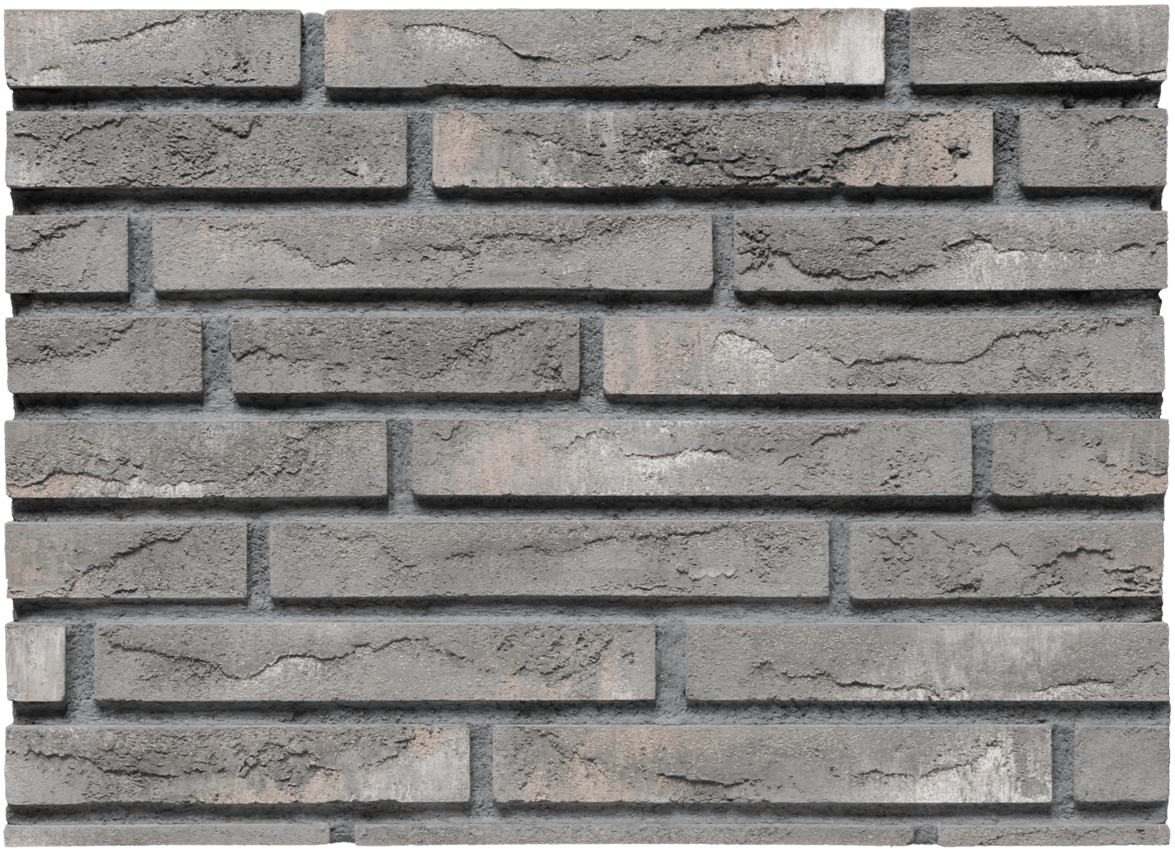 Облицовочный кирпич BrickWell Classic цвет "Базальтовый"