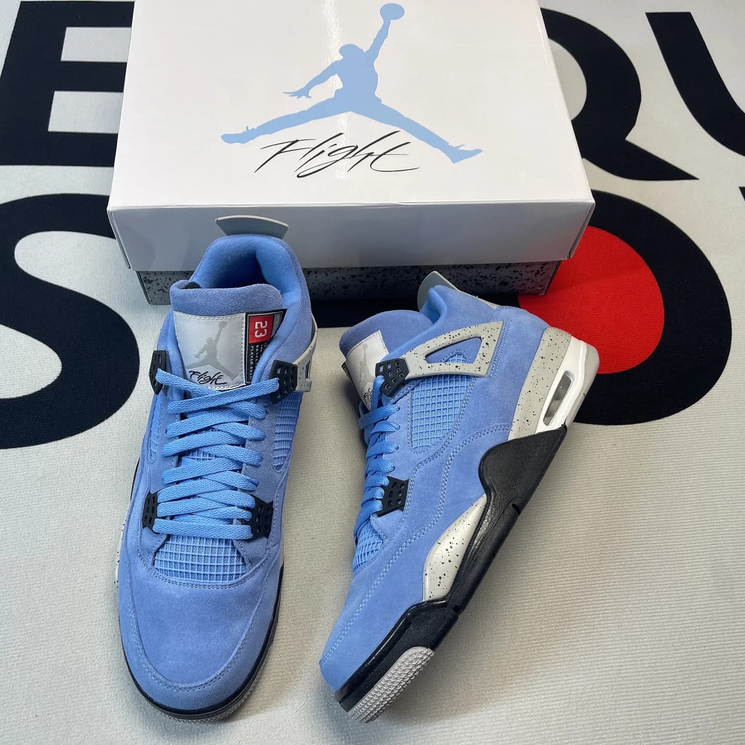 Buy sneaker Air Jordan 4 Retro University Blue - N1 OUTLET