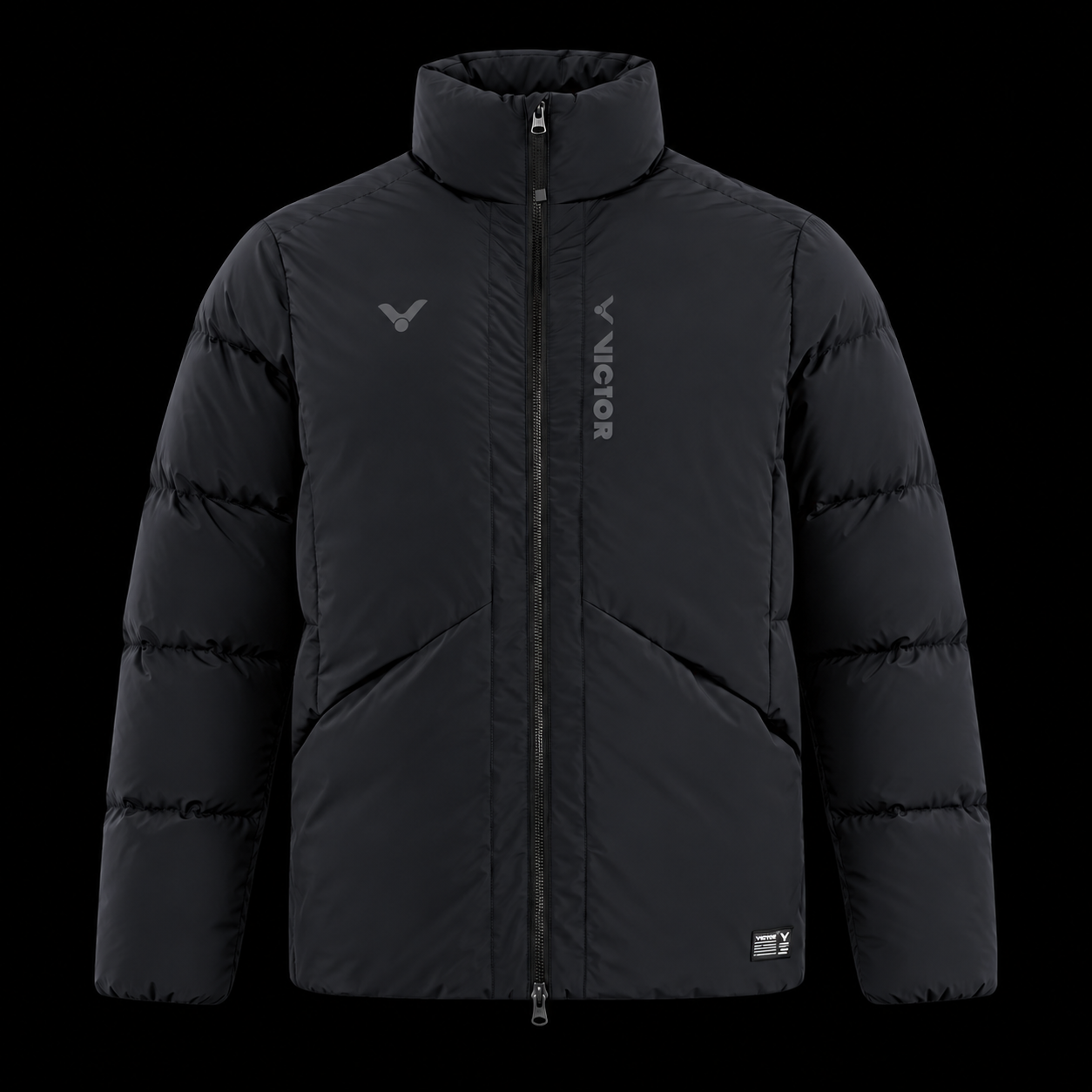 Пуховик VICTOR J-65703 — Black — чёрный (C)