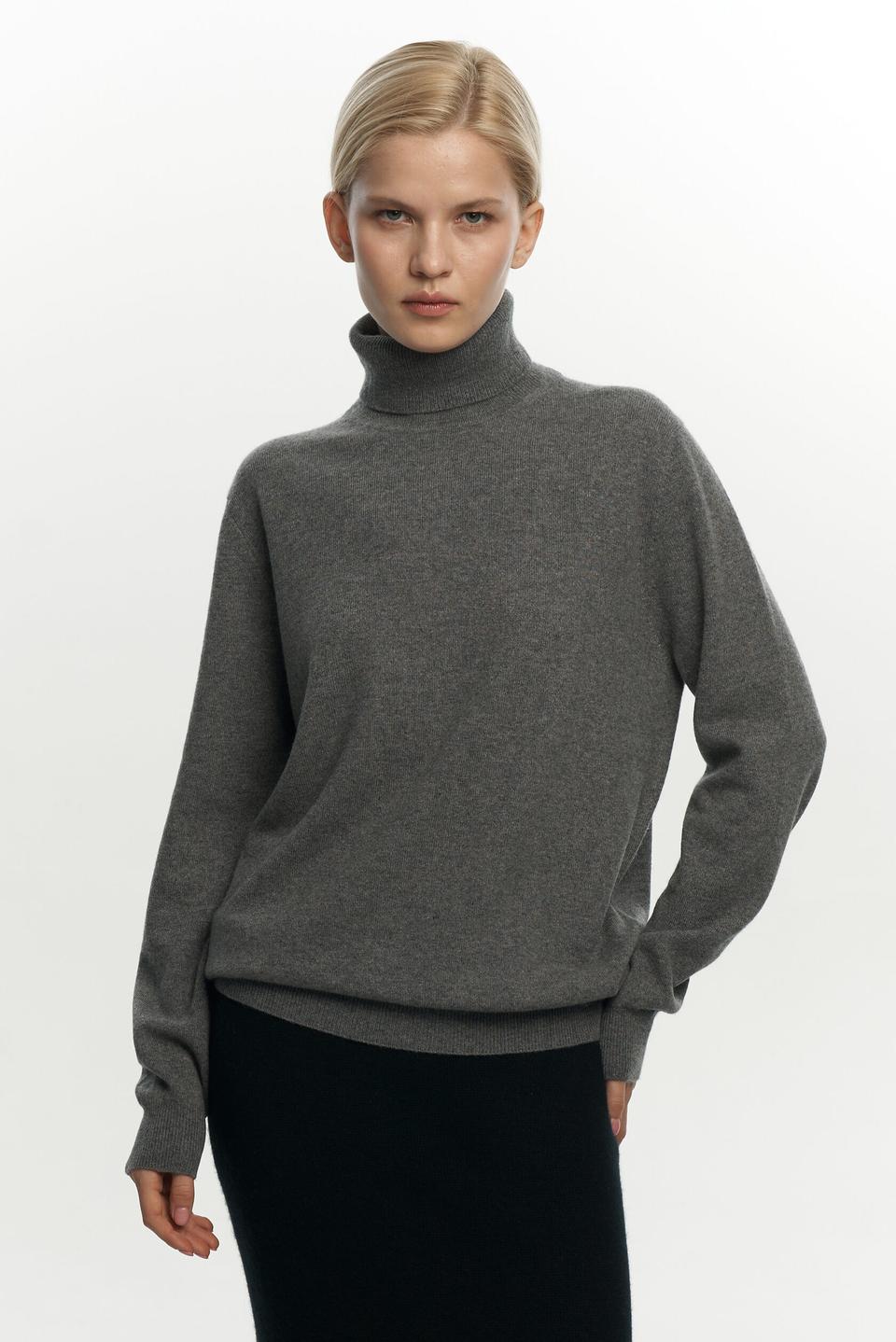 Водолазка Grey из монгольского кашемира