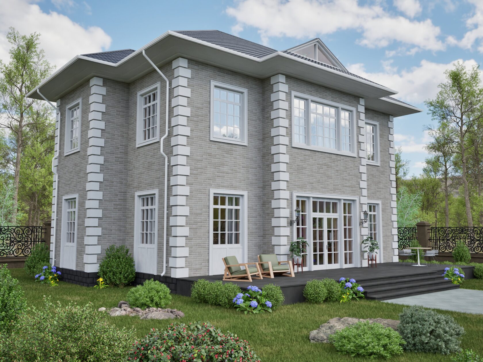 Термопанель Paradyz Carrizo Grey Elewacja — фото 7
