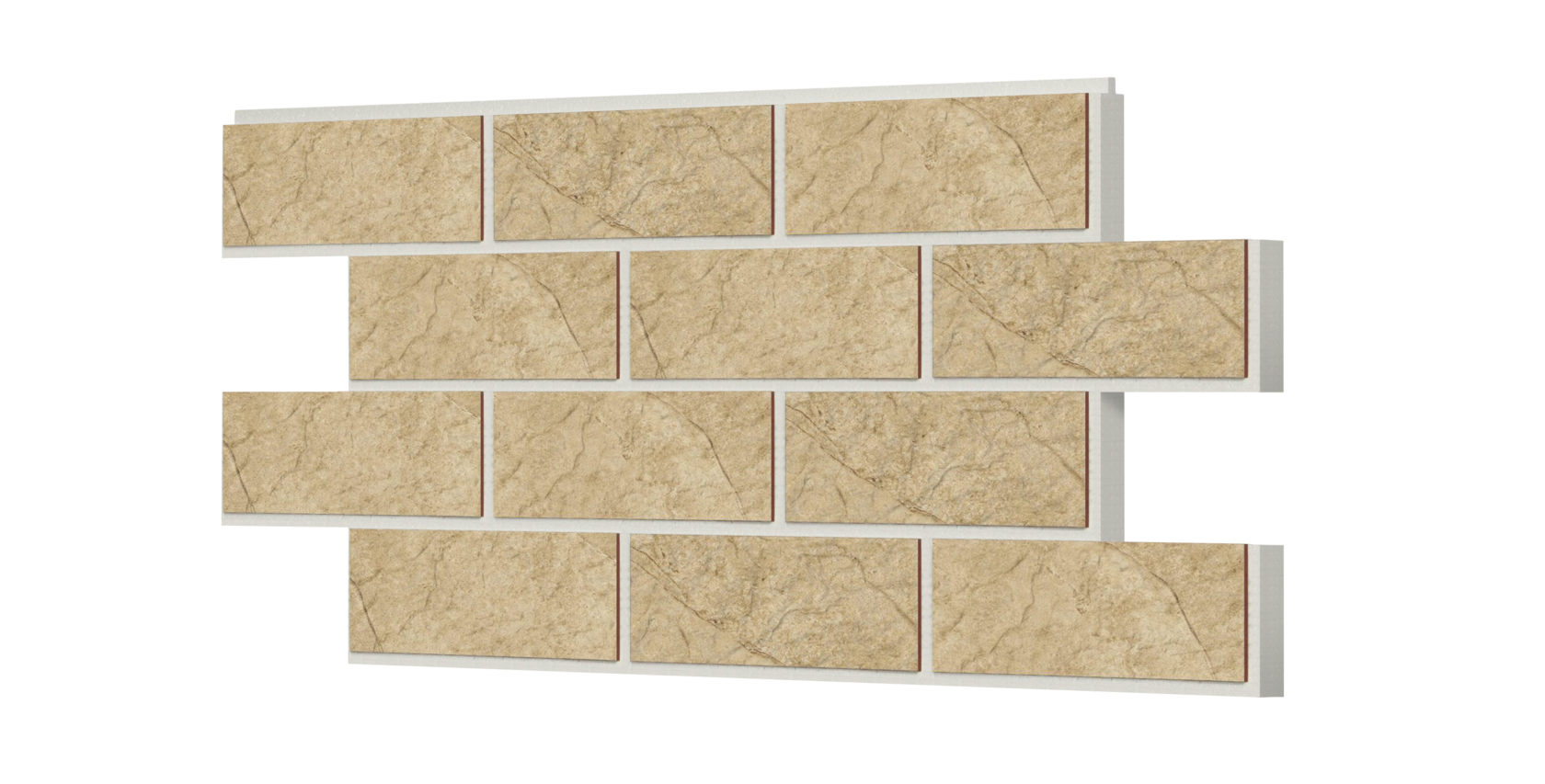 Цокольная термопанель ППС CERRAD Torstone Beige 93,9 х 63,6 от поставщика