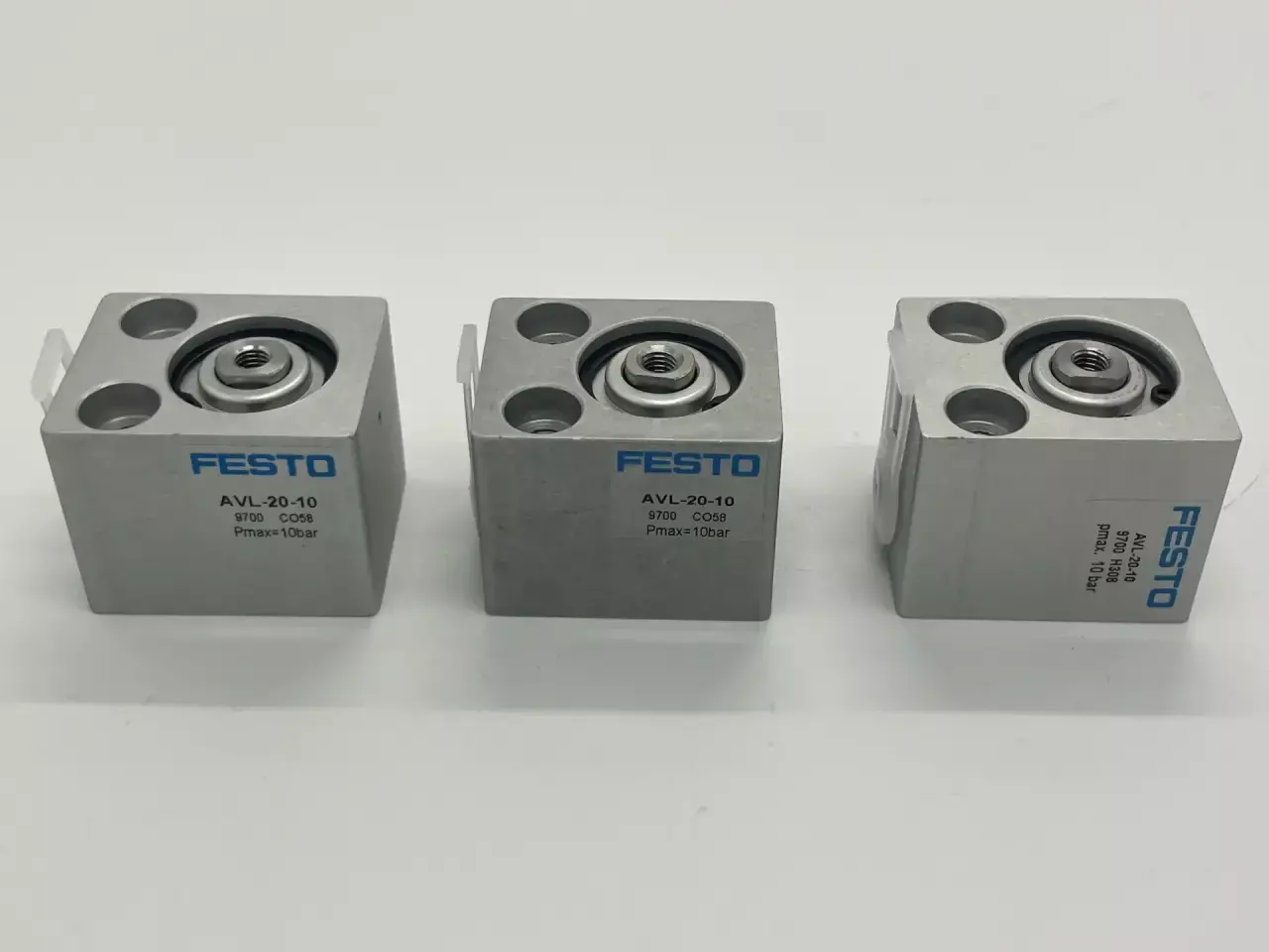 Короткоходовой пневмоцилиндр Festo AVL. -20-10, 9700 (C058) Pmax= 10bar