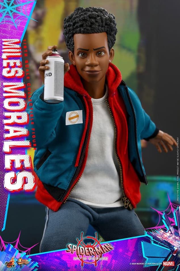 Hot toys MMS567 Spider Man Into the Spider Verse Miles Morales Hot toys