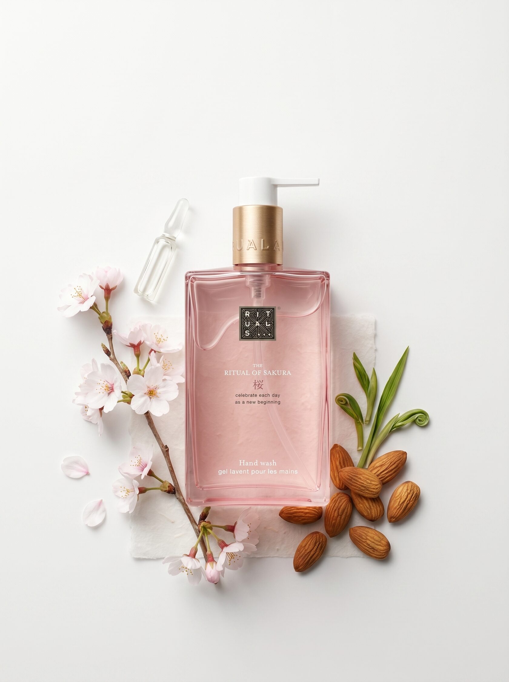 Жидкое мыло для рук Rituals "Sakura" с ароматом цветов вишни и рисового молока, 300 мл.