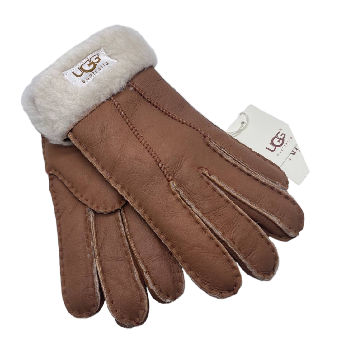 Женские перчатки UGG Glove Бежевый — фото 3