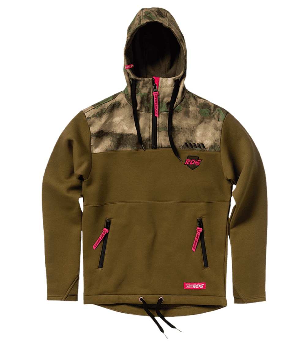 <b>Anorak</b> green camo.