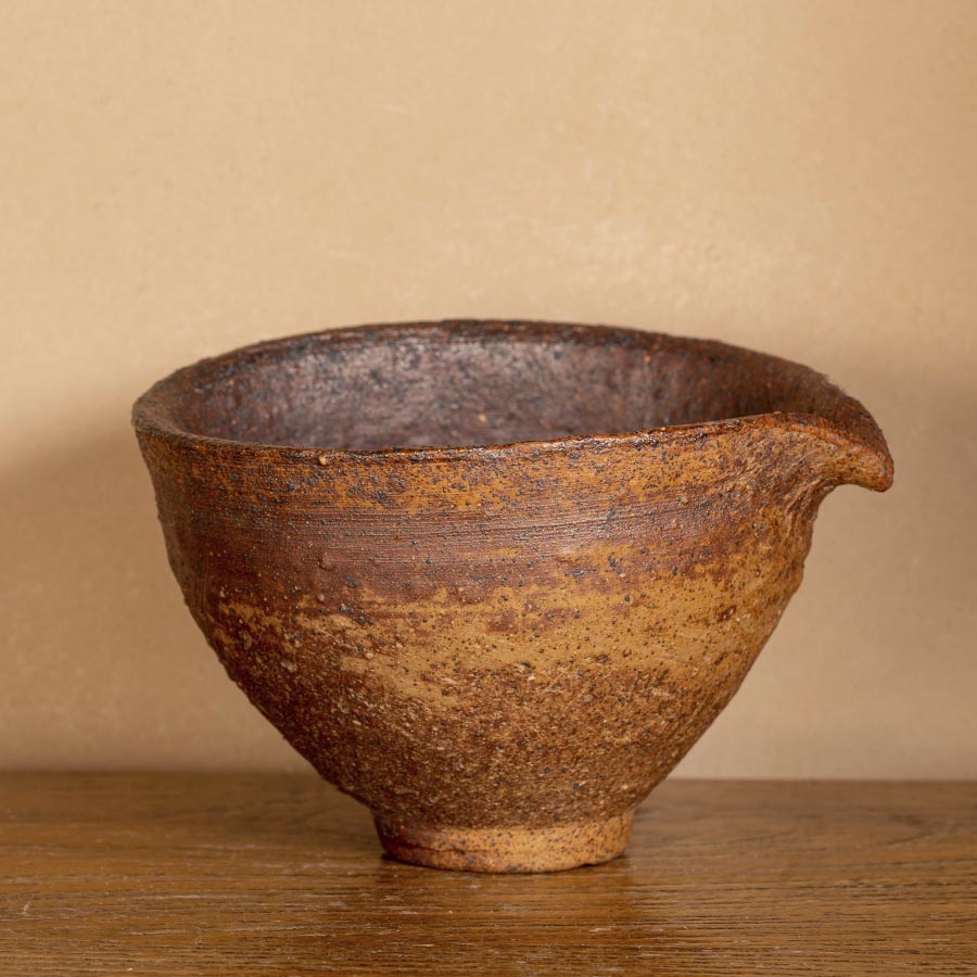 Гундаобэй сливник Нисин Тао от мастера Е Цзичэна дровяного обжига с пепельной глазурью