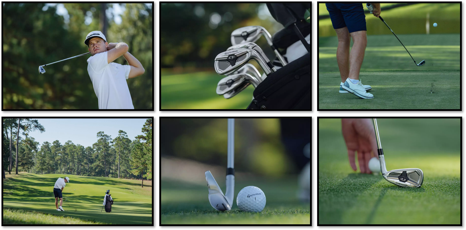 Гольфист и клюшки для гольфа TaylorMade Qi Max