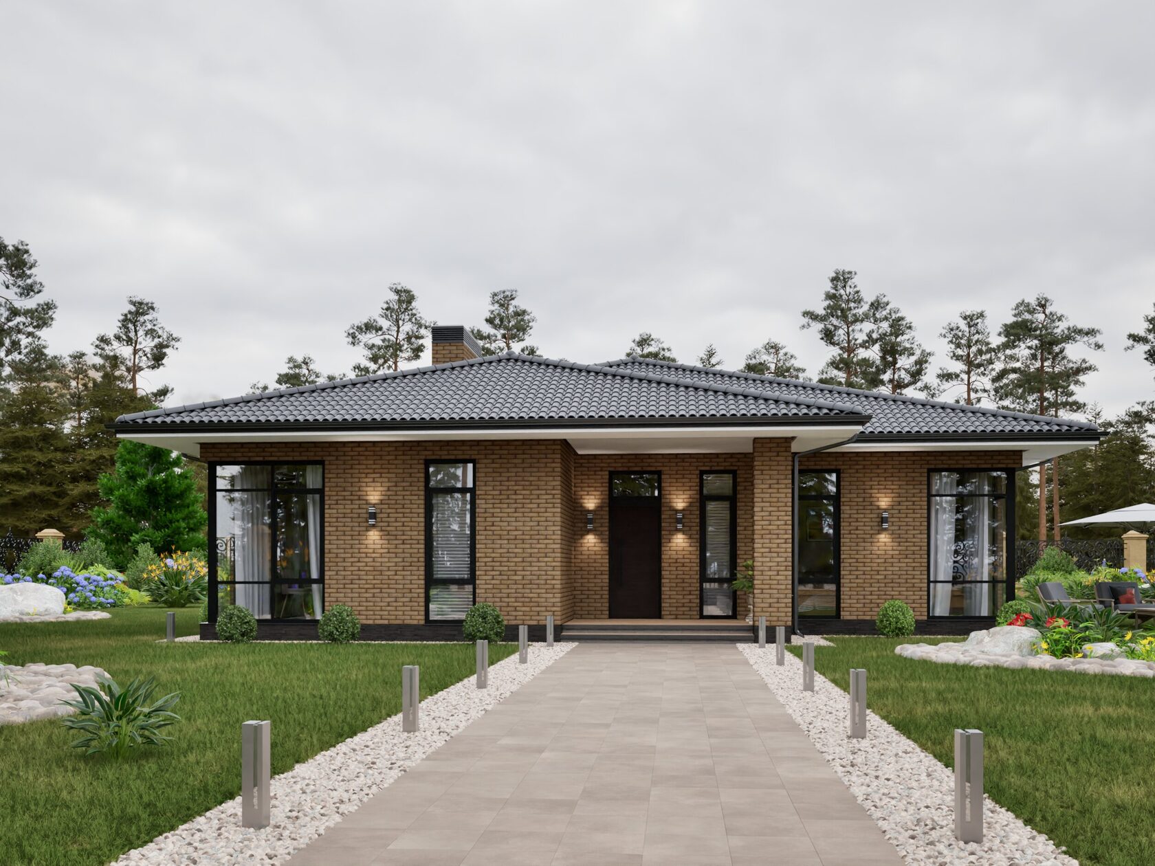 Термопанель Paradyz Semir Grafit Elewacja — фото 6