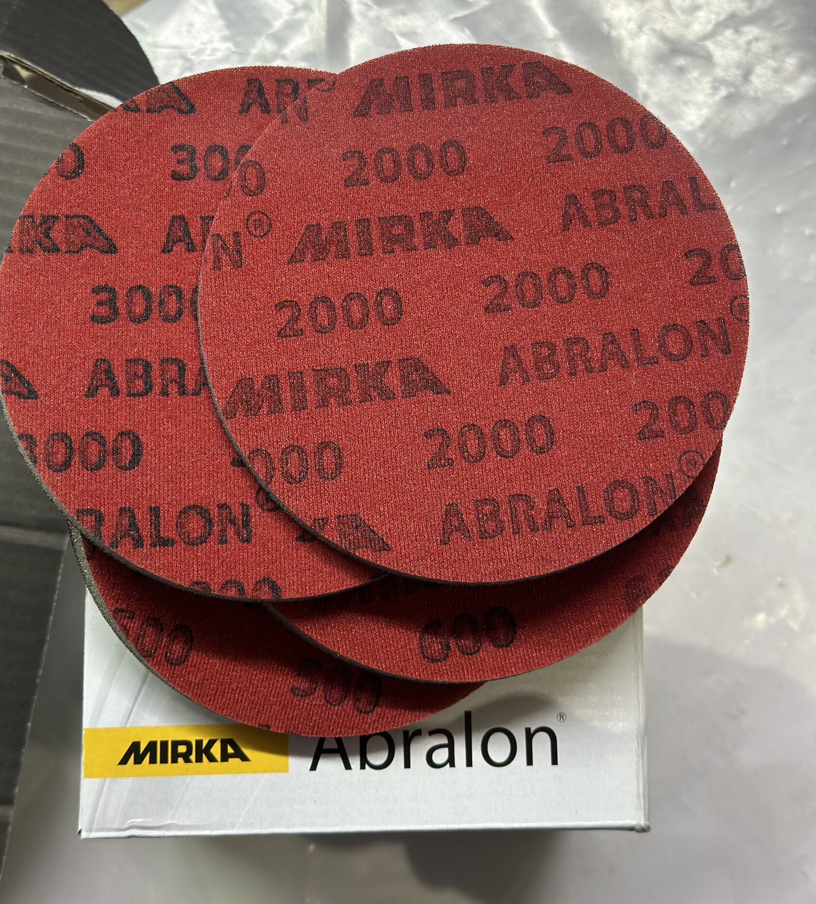 Шлиф P2000 поролон Abrolon 150 мм
