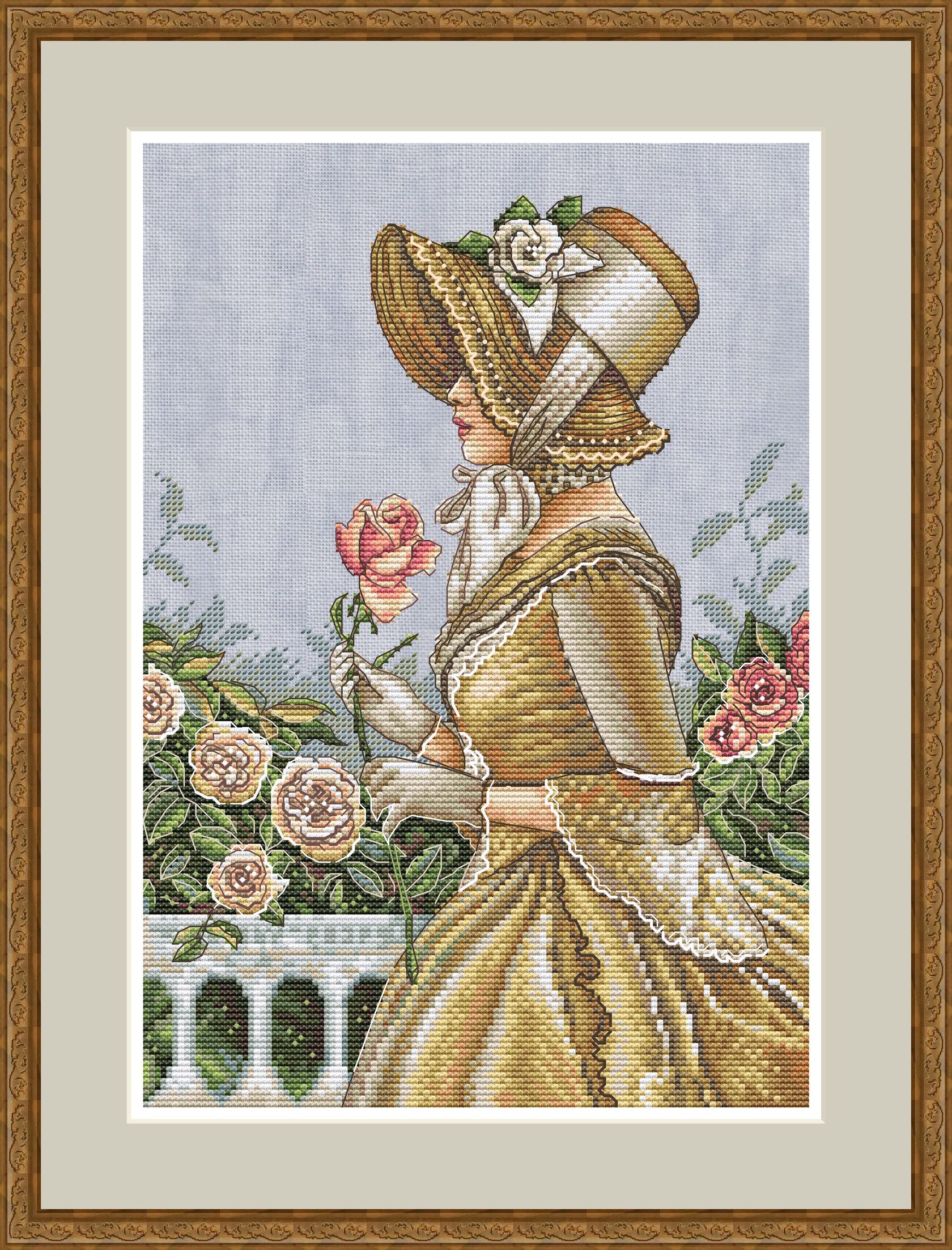 Emma Cross Stitch Pattern