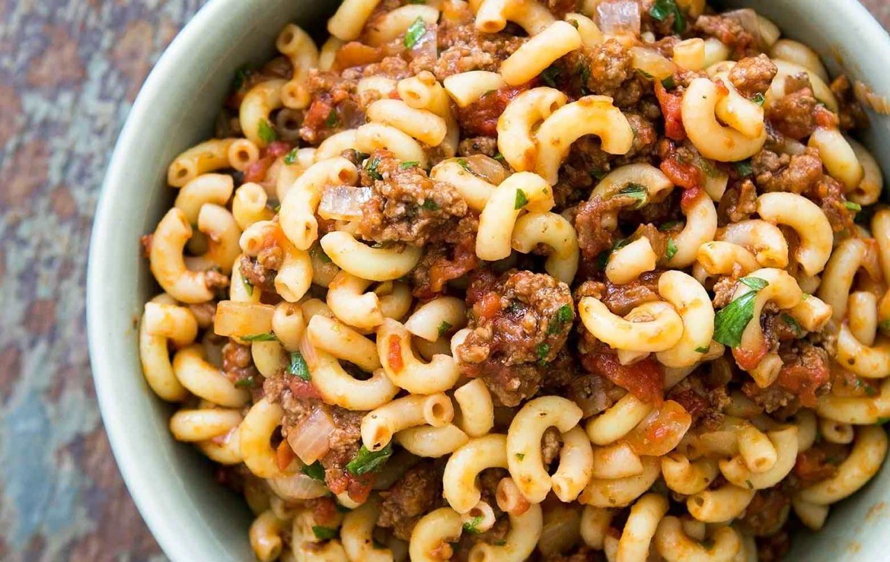 Макароны по - флотски с тушенкой