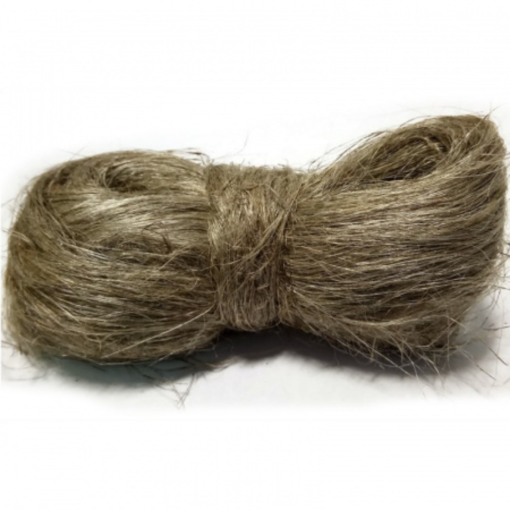 Пакля. Лен сантехнический (200 гр). Волокно льняное короткое. Лен волокно. Льняное волокно 5.