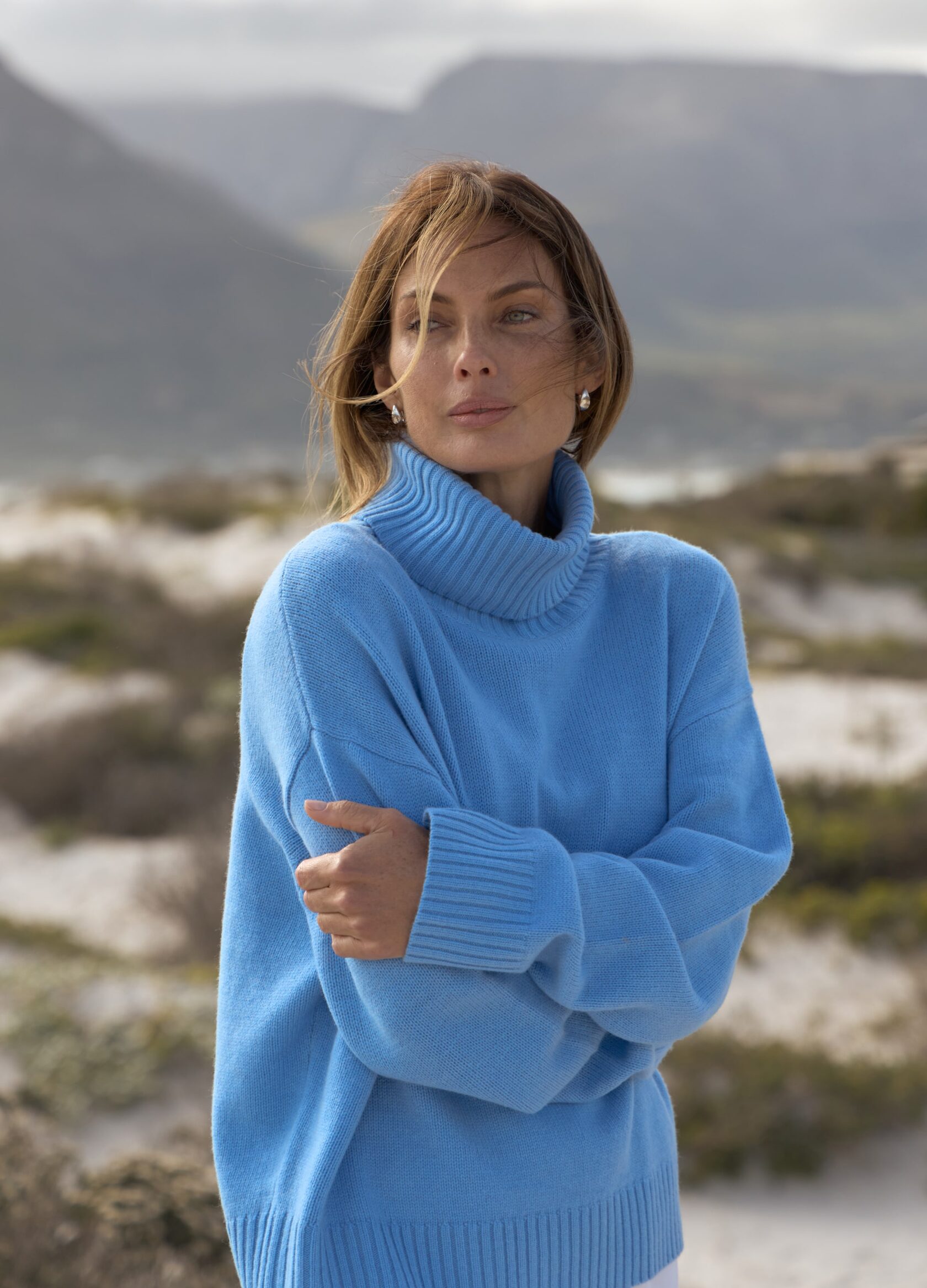 

Свитер Royal из 100% шерсти мериноса - Голубой, Sky;голубой