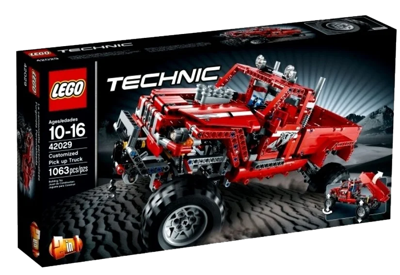 Легко техник. LEGO Technic 42029. LEGO Technic 42029 тюнингованный пикап. Лего техник тюнингованный пикап 42029. Грузовик из LEGO Technic 42029.