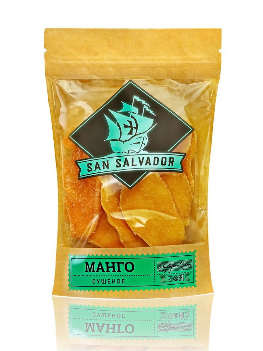 San Salvador <b>Манго</b> сушеное натуральное, 150гр.