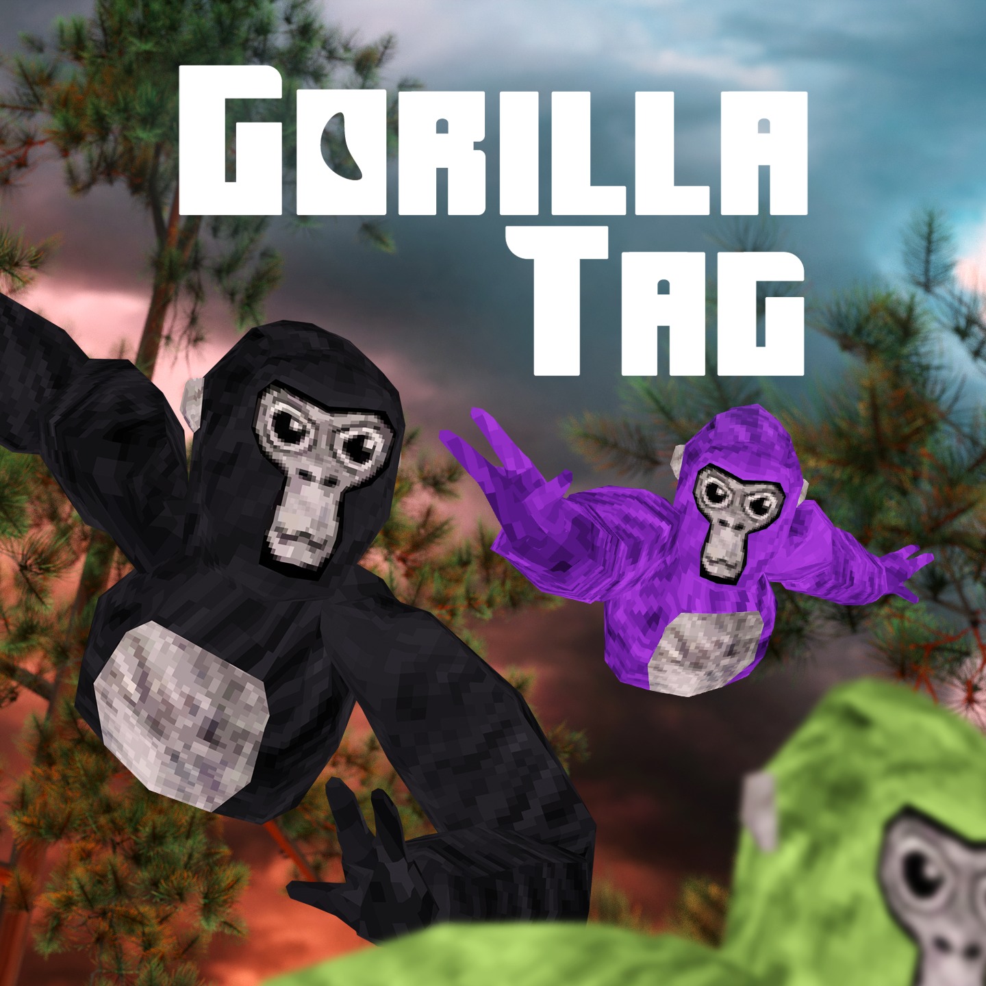 Игра горилла таг. Горилла таг. Gorilla tag VR. Горилла тег. Горилла таг Дейзи.