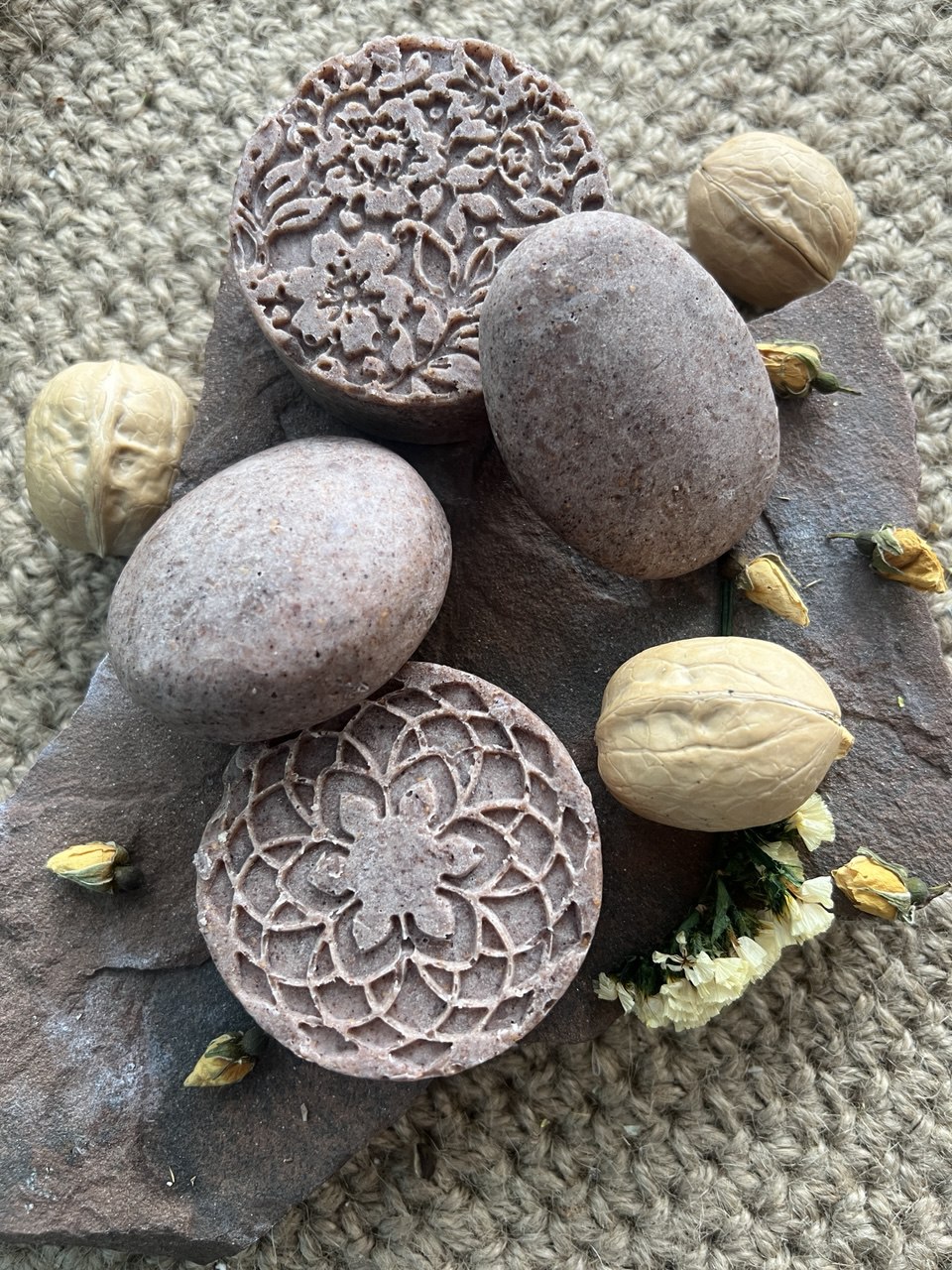 Твердый шампунь ЗВ Грецкий орешек