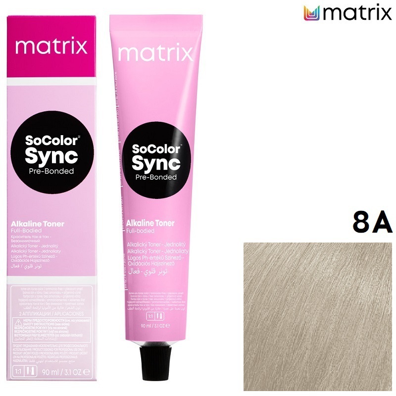 Matrix Socolor краситель 90 мл Супер Синк 8A - Matrix