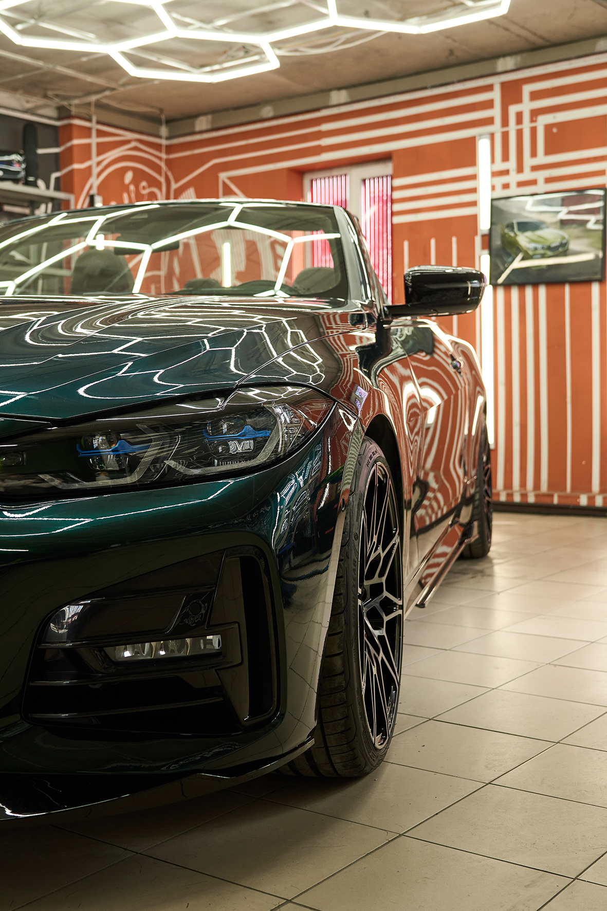 BMW 4 Cabrio — зелёный глянец, фото 10 проекта Monster Garage