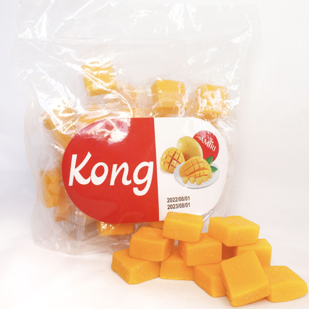 Конфеты манго кубики 100 грамм