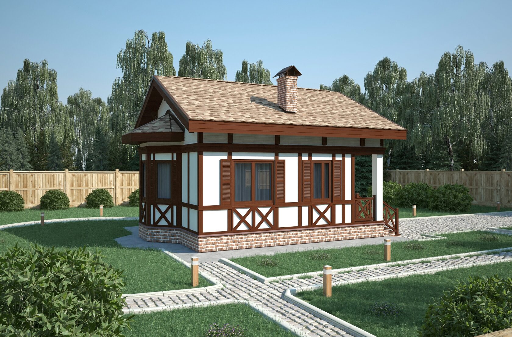 V-ДК-8 — типовой проект дома