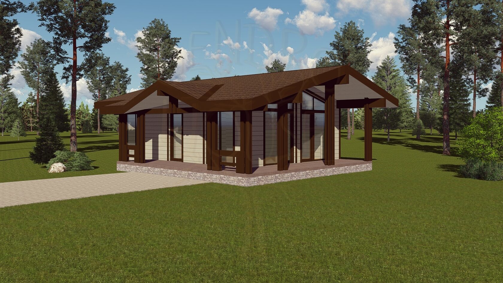 Приморско-Ахтарск металлический дом 3D-тур