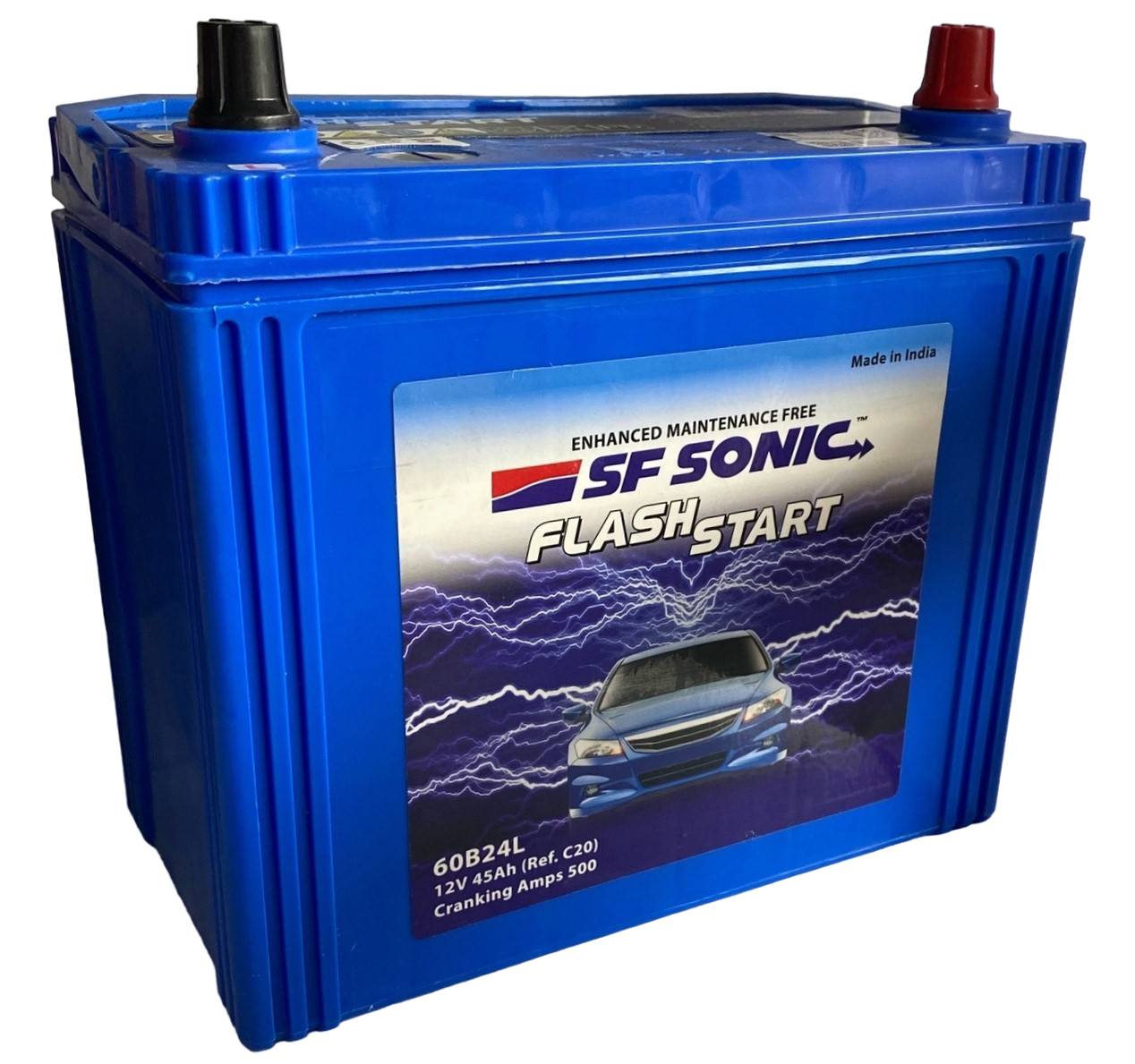 Аккумулятор SF SONIC 60B24L (45AH 500A) ОБРАТНАЯ (0, L) купить в Чите ...