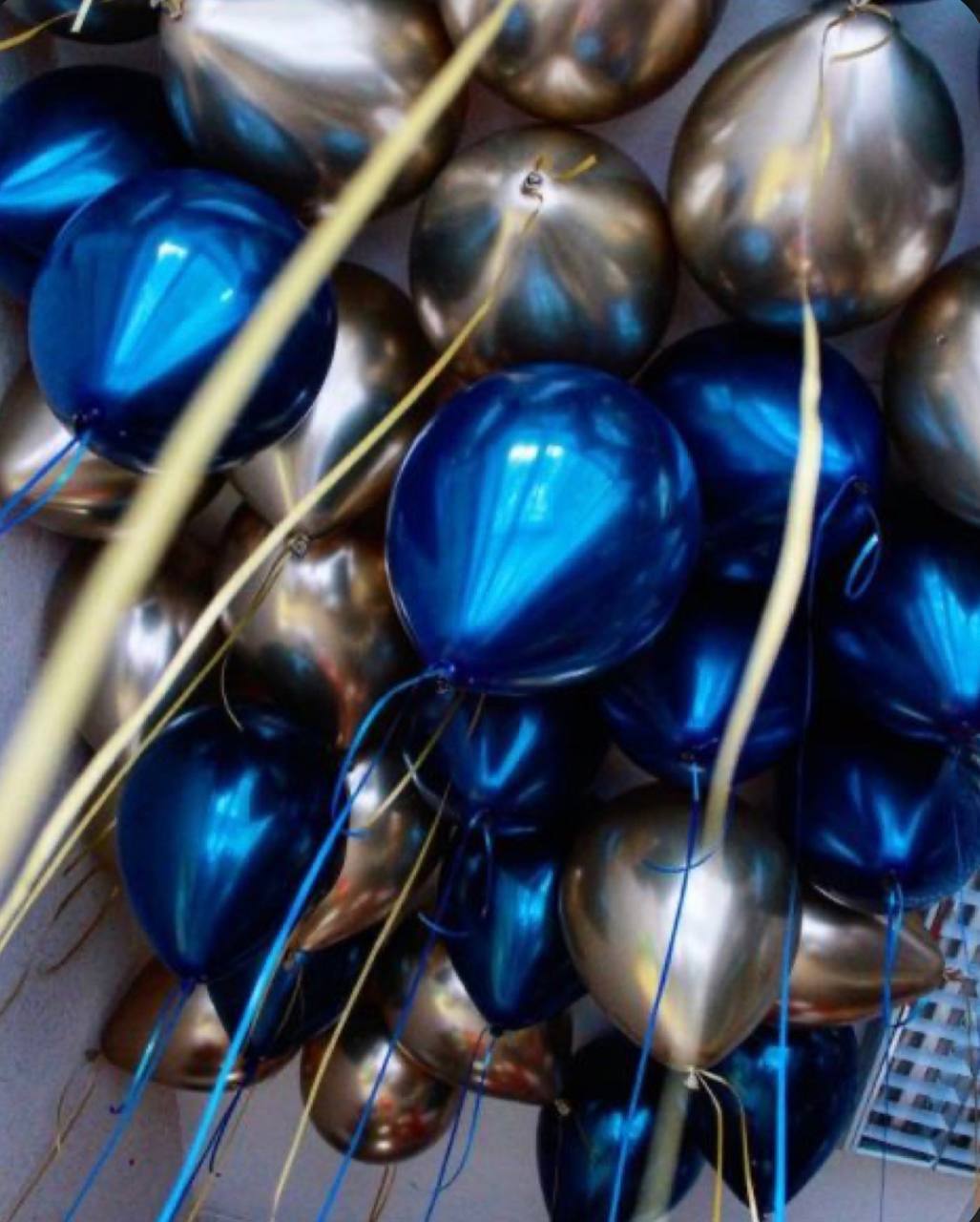 Шары под потолок «Голубая лагуна»