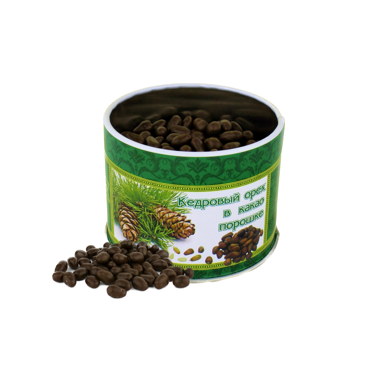 Кедровый орех в какао порошке