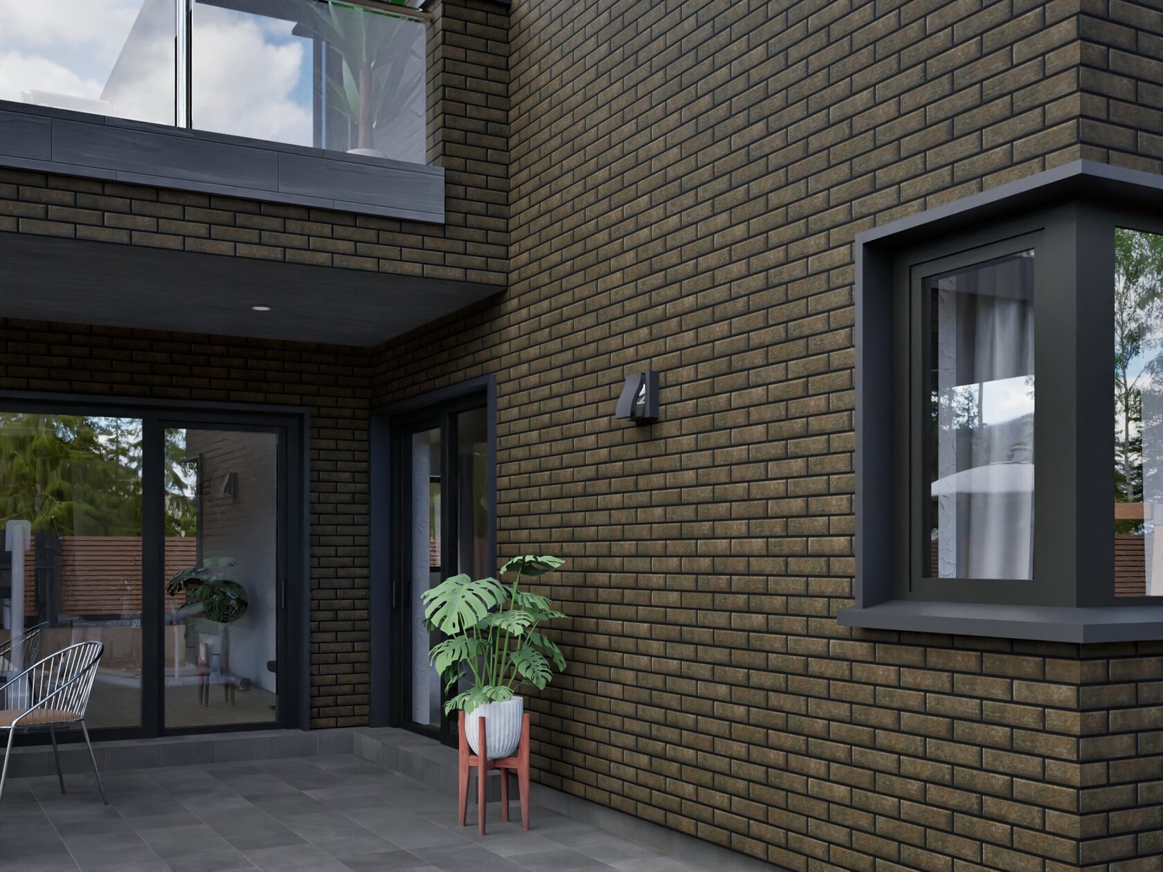 Термопанель Paradyz Ilario Brown Elewacja — фото 7