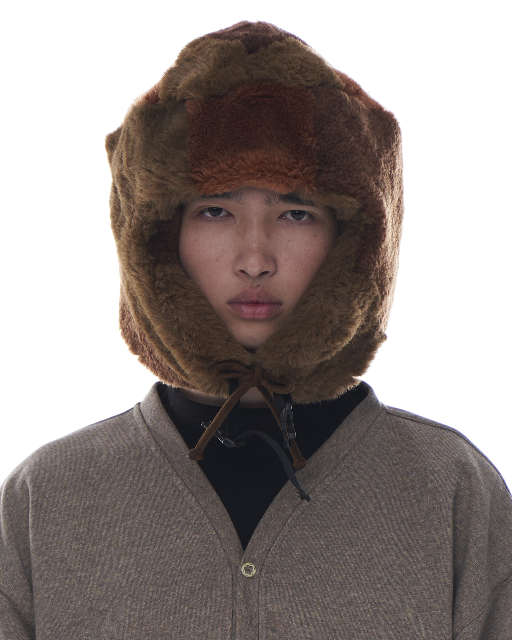 USHANKA LIGHT BROWN