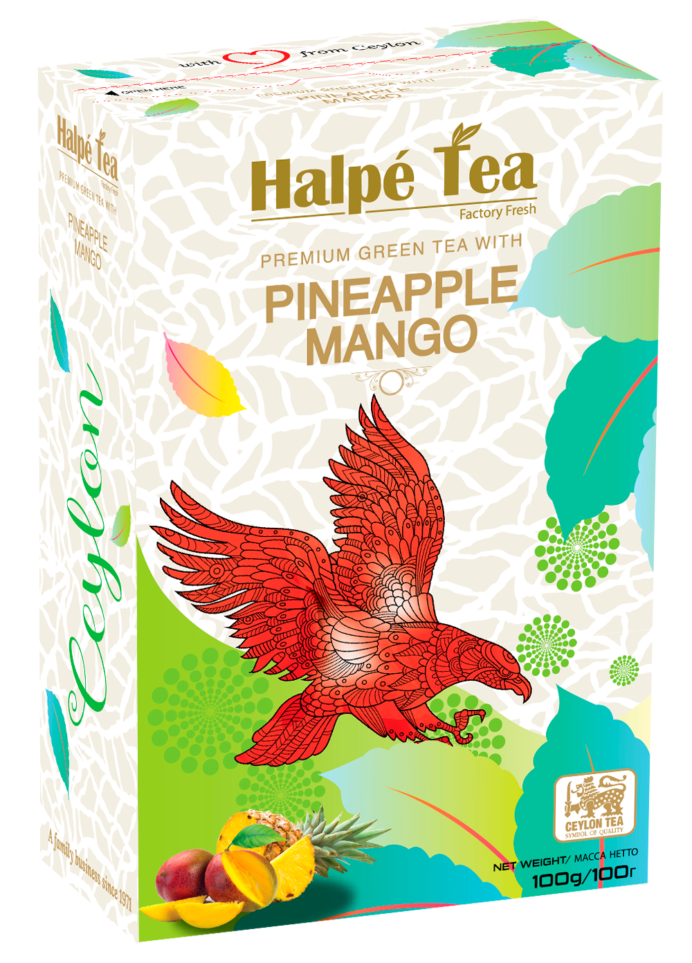 Halpe <b>tea</b> <b>Green</b> <b>Mango</b>&Ananas 100 гр.