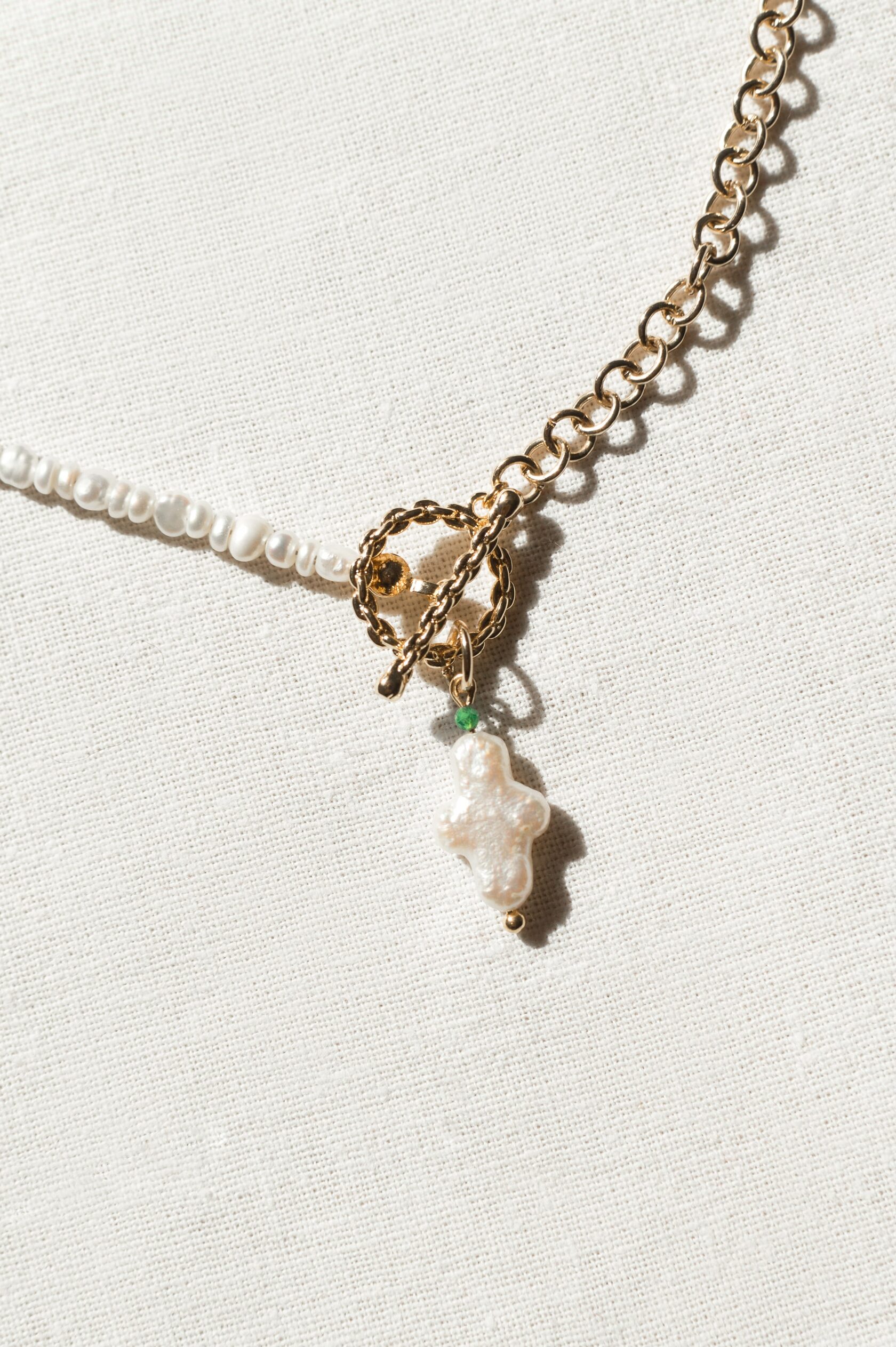 Ожерелье «Pearl Religion Gold»
