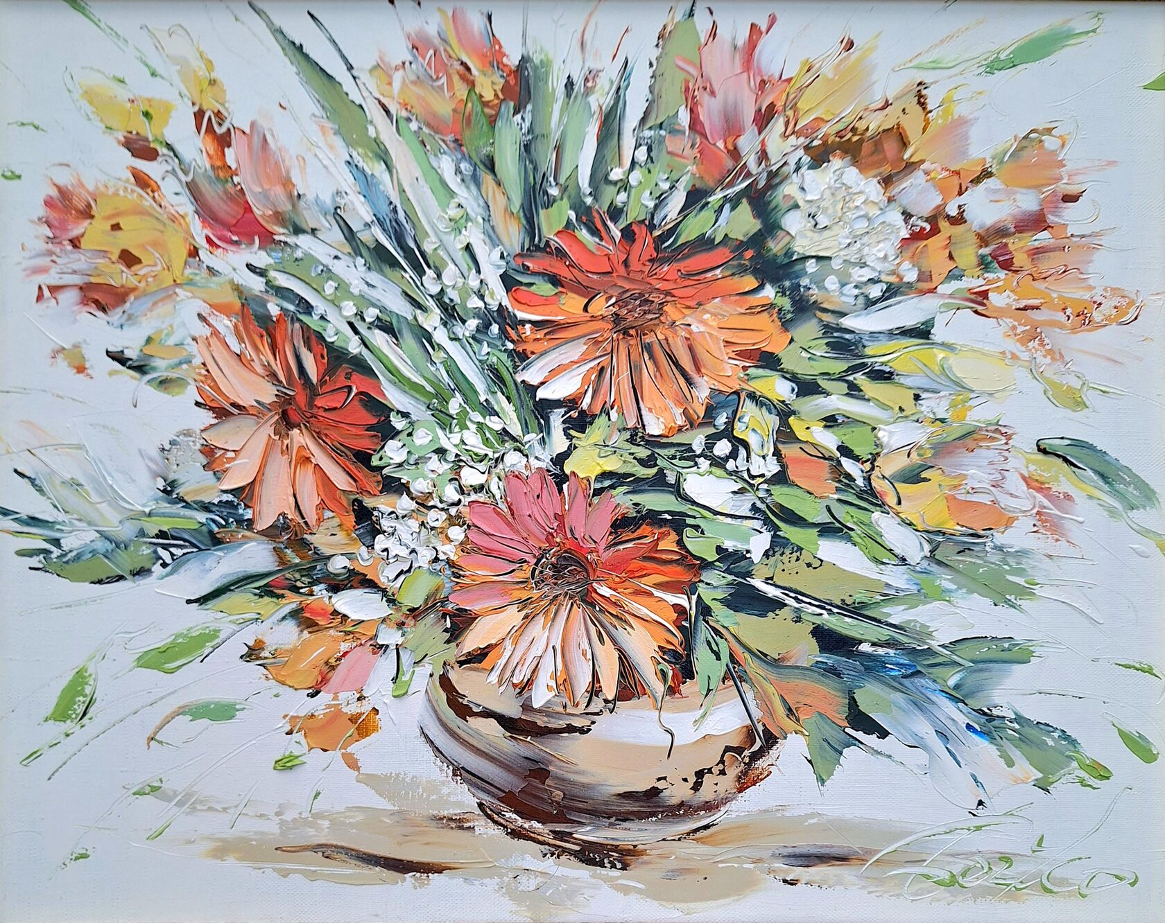 Герберы, 2023 - В наличии в Галерее Беляево