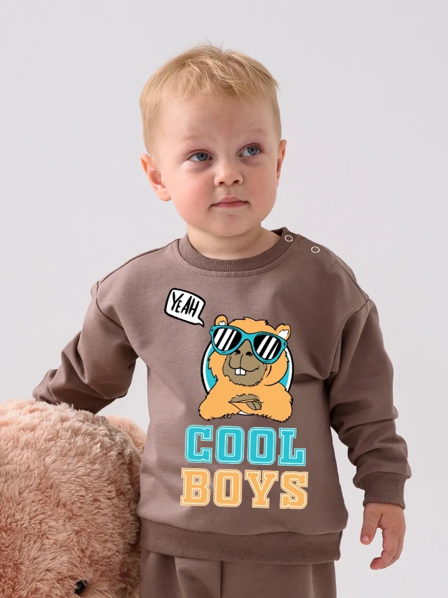 
Свитшот(толстовка) для мальчика "Футер"