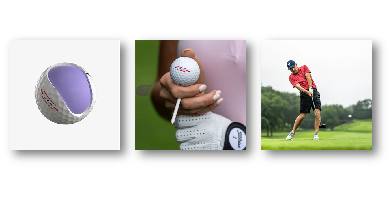 ТЕХНОЛОГИИ МЯЧЕЙ ДЛЯ ГОЛЬФА TITLEIST TRUFEEL