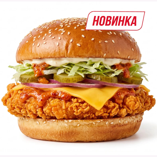 Бургер Огненный кимчи