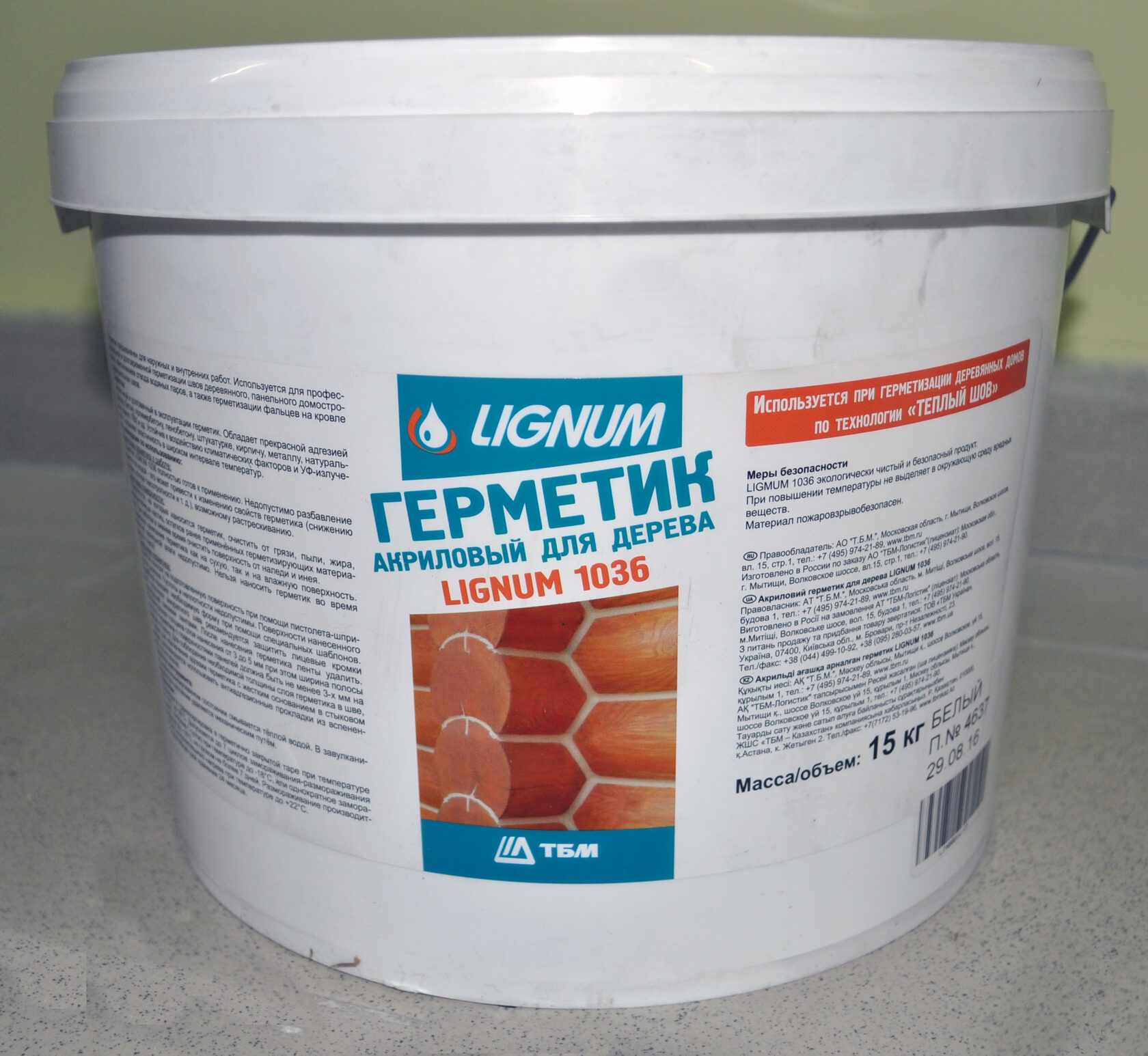 Акриловый герметик для дерева