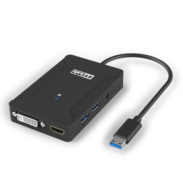 Док станция usb hdmi. Видеокарта USB St-Lab u-1510. STLAB U-1030 USB 3.0 Mini Dock блок питания. Внешняя видеокарта для ноутбука USB 3.0. St Lab USB 3.0.