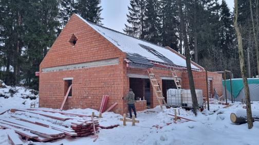 Строительство дома Барнхаус КС-125 — в стиле барнхаус, одноэтажный