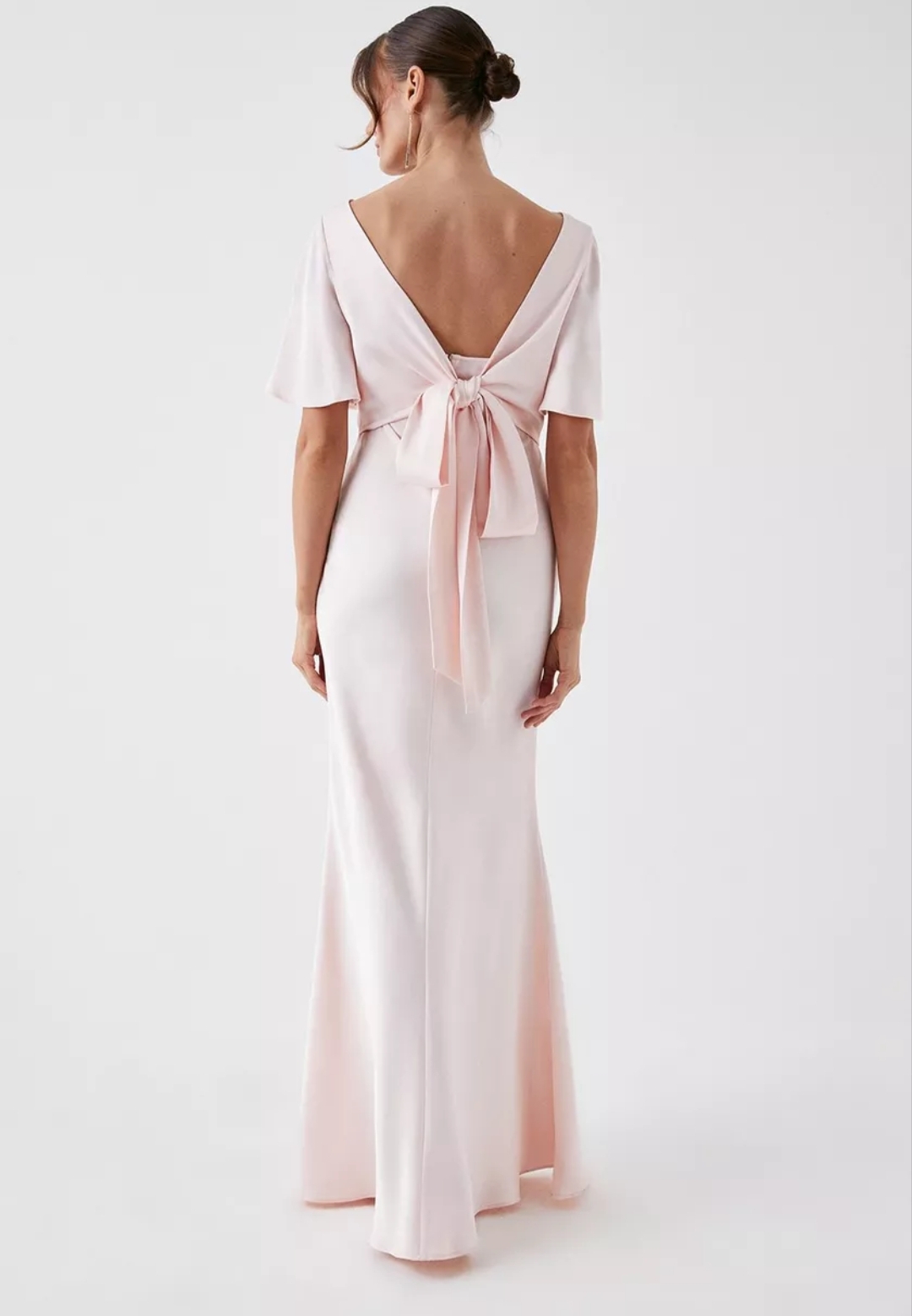 Boudoir Ghost Pink Dress Ghost Taylor Bridesmaid Maxi Dress