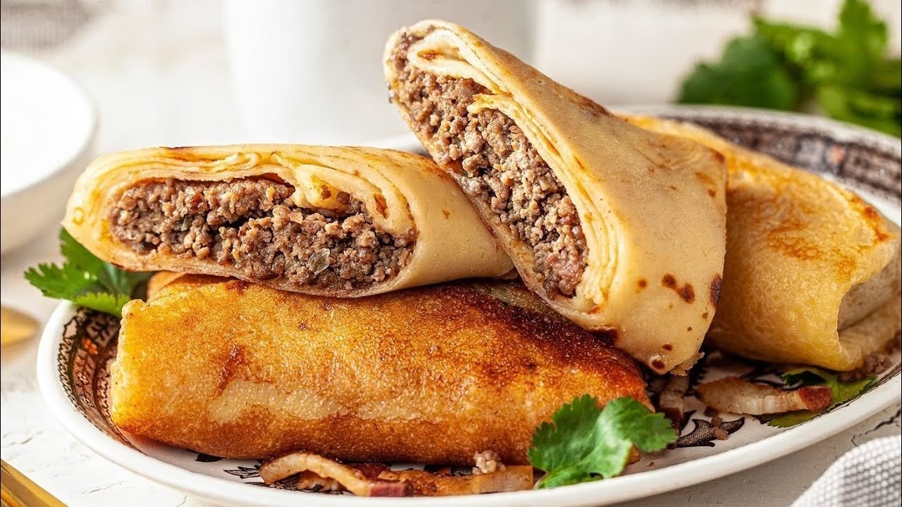 Блины с мясом