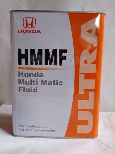 Honda hmmf для вариатора. Масло HMMF 1л. HMMF цвет масла. Honda Ultra HMMF 4л.